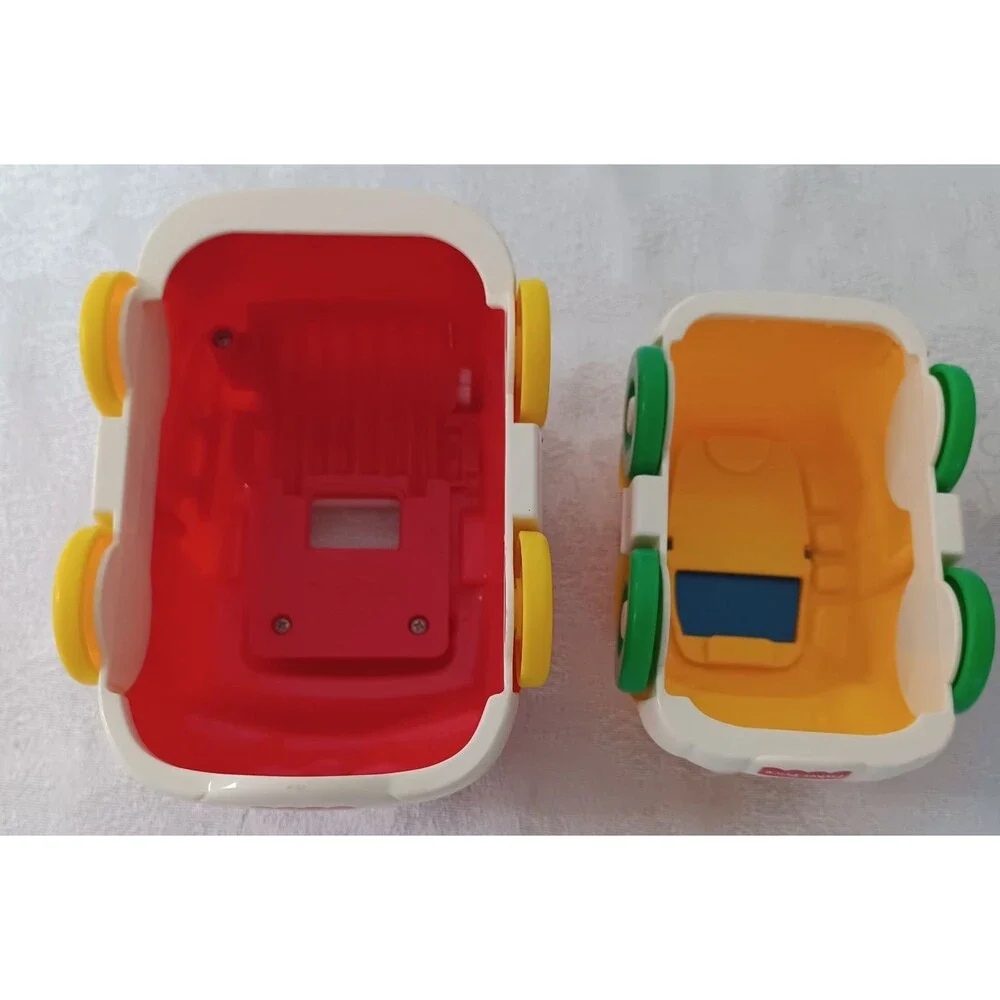 FISHER-PRICE NESTING ACTION VEHICLES STACKING VINTAGE 1999